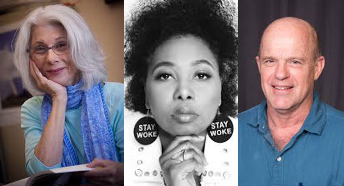 Lisa Sandlin, left, Deborah deE.P. Mouton and Jim Sanderson will present a panel discussion on Noir Fiction, Oct. 22