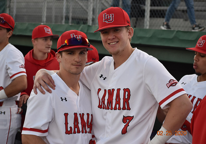 Cole Girouard, left, and Cole Coker are entering their final season for the Cardinal baseball team.UP photo by Emily Sterling