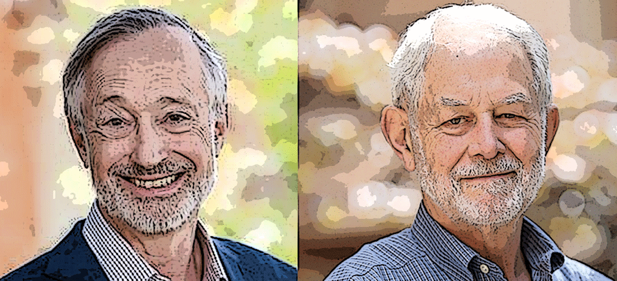 Paul R. Milgrom and Robert B. Wilson. UP graphic