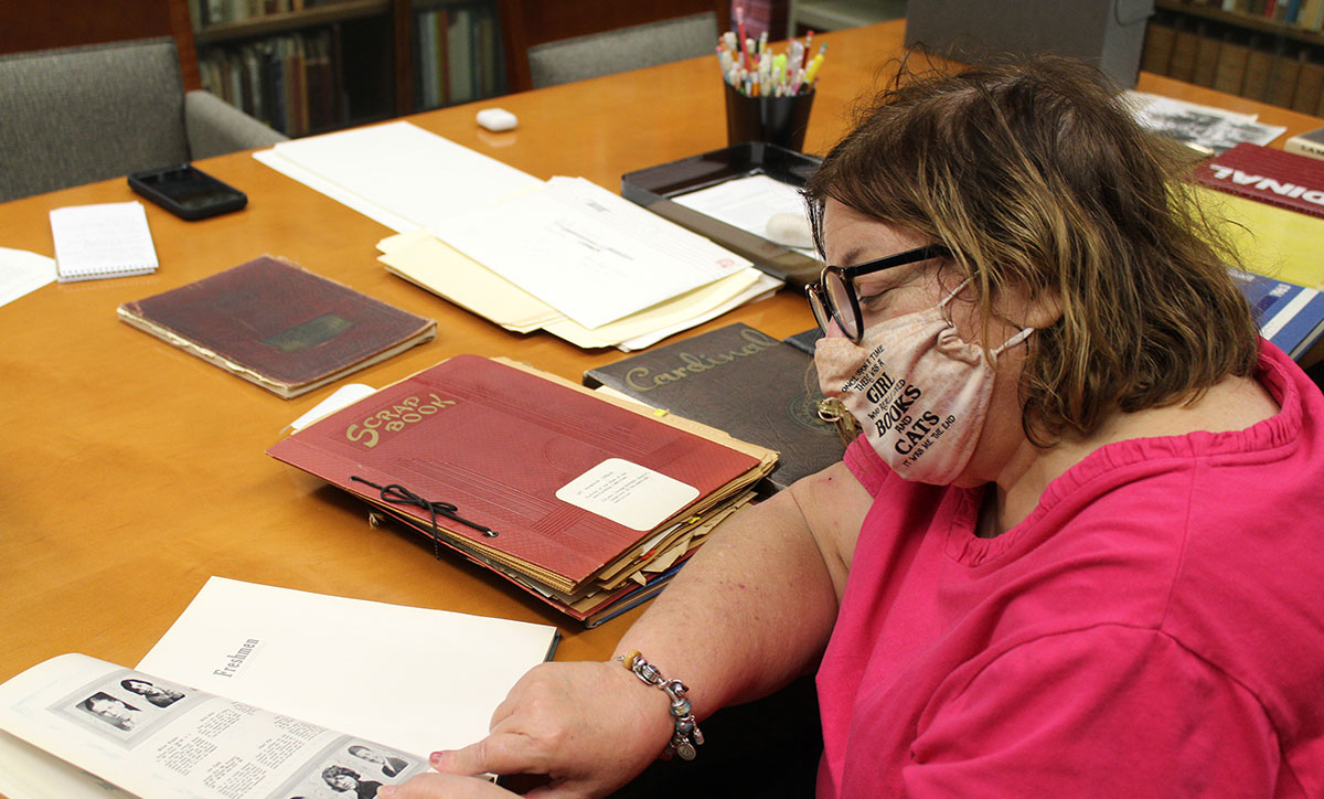 Yearbook collection records LU history