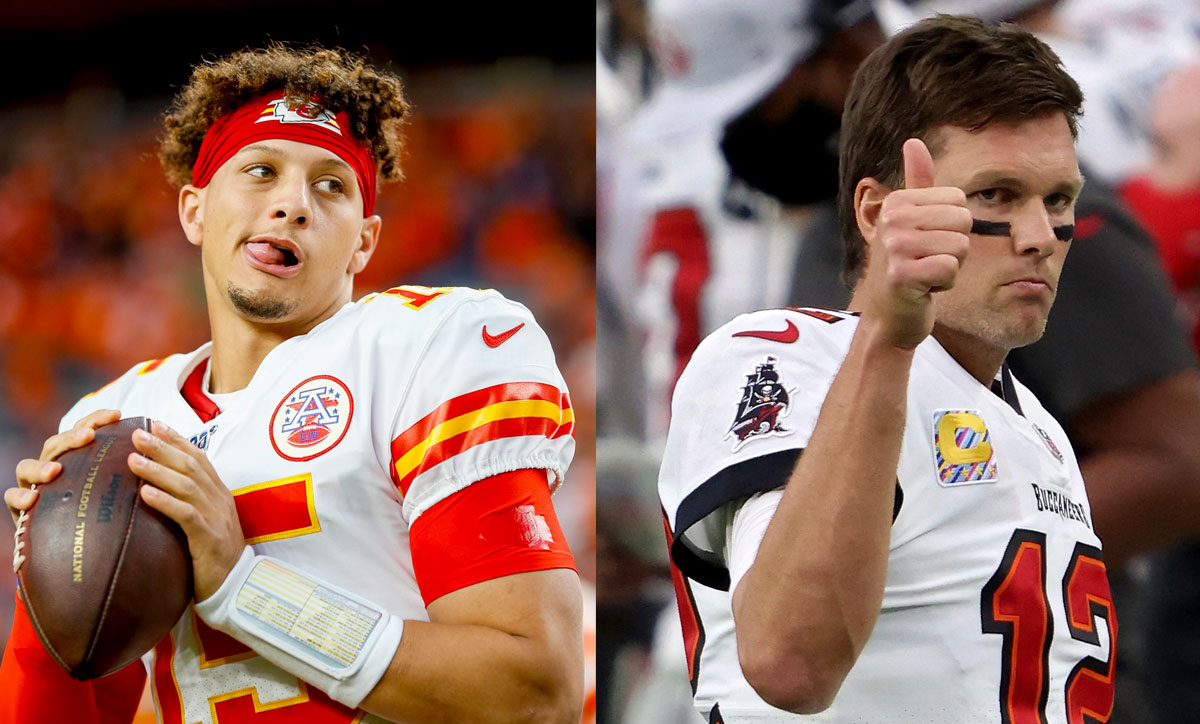 Patrick Mahomes' Kansas City Chiefs play Tom Brady's Tampa Bay Buccaneers in Super Bowl LV, Sunday