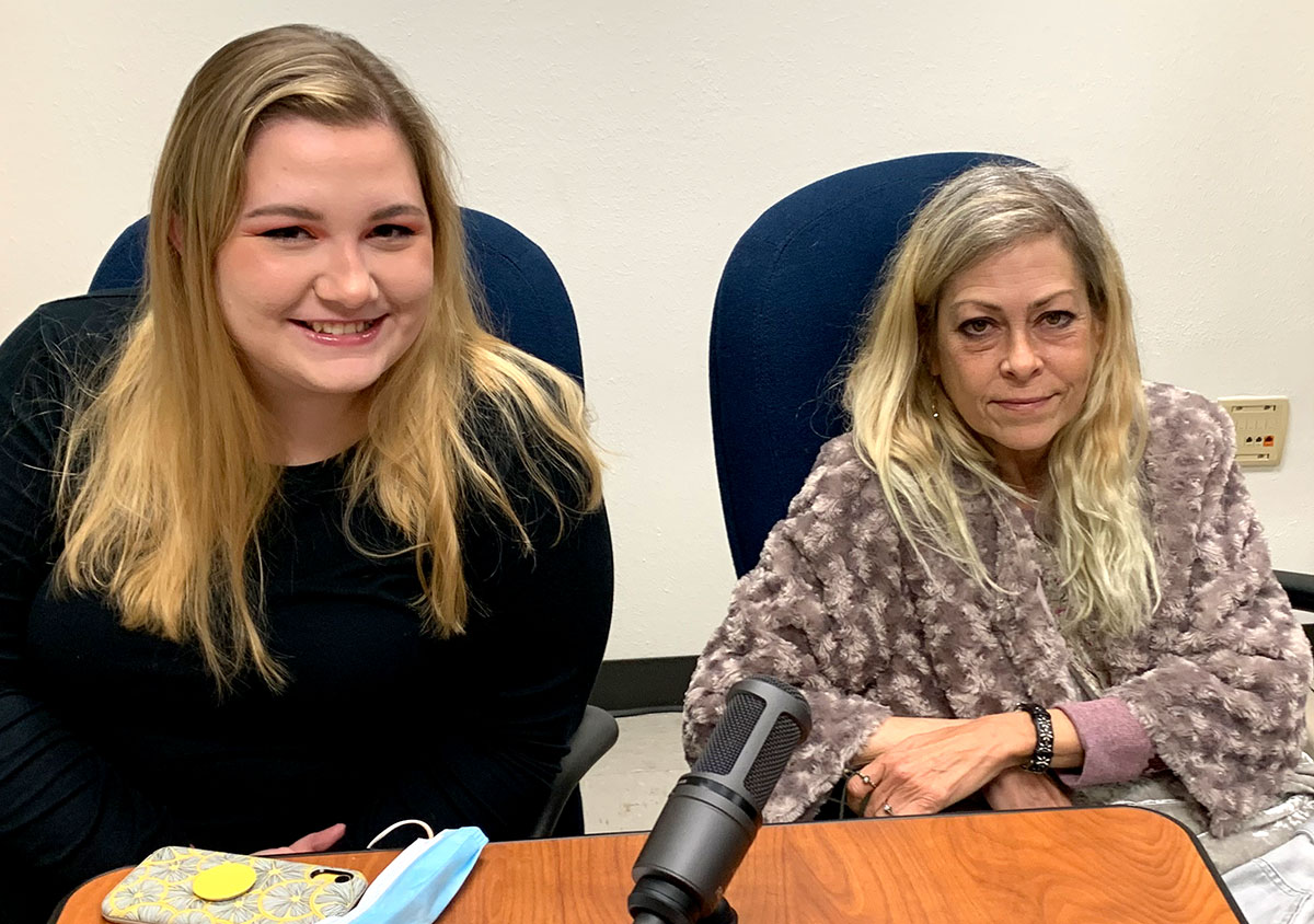 UP editor Olivia Malick, left, and photojournalist Kim Brent of the Beaumont Enterprise