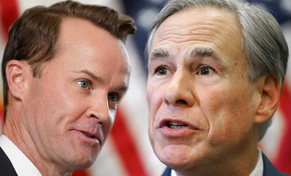 Texas House Speaker Dade Phelan and Gov. Greg Abbott