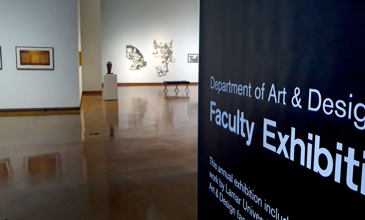 Dishman hosts faculty exhibit through Sept. 11