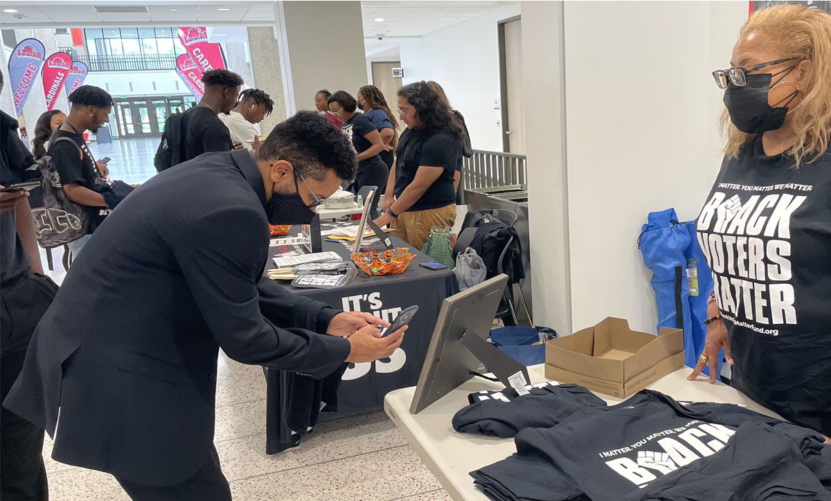 Black Voters Matter visits LU, Oct. 25