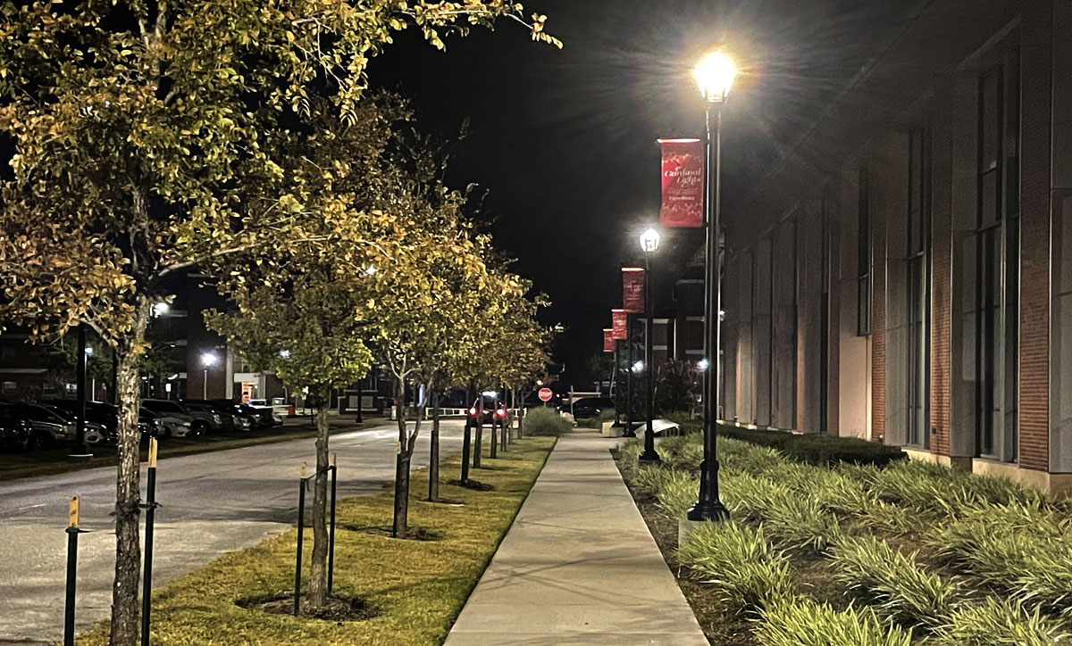 New lights enhance safety, aesthetic at LU