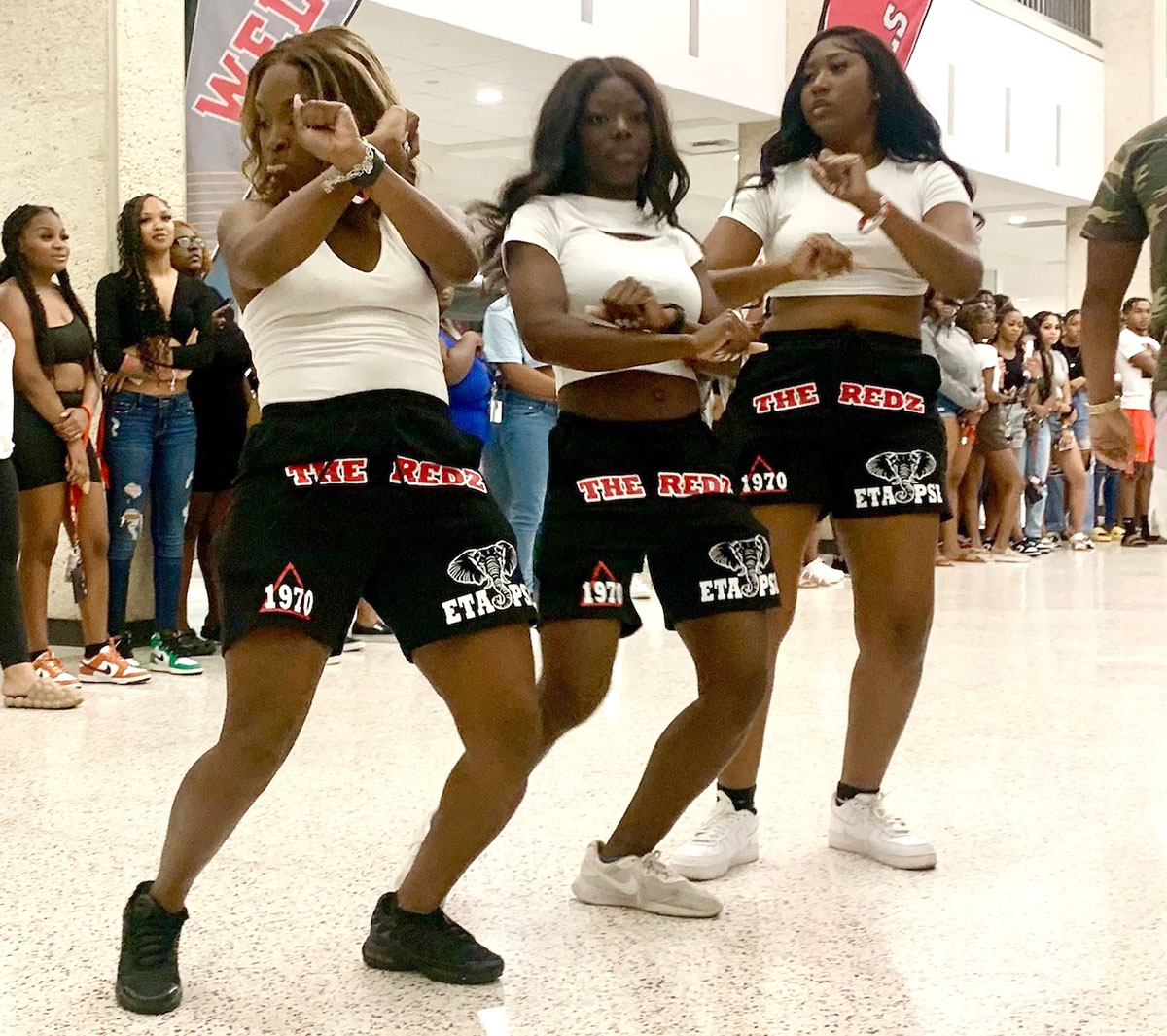 Lamar University's Pan Hellenic Council hosted a Hump Day mixer, Sept. 28, for Homecoming 2022. UP photo by Abi Patterson