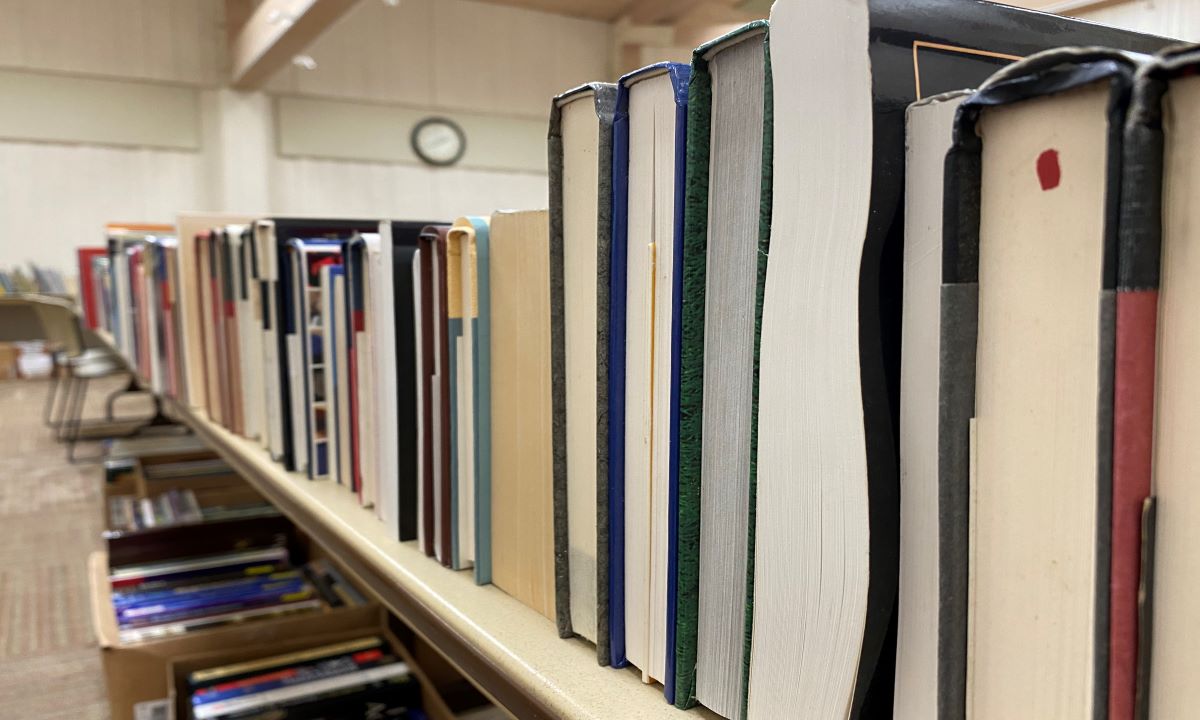 With a wide variety of genres available, there's something for everyone at the sale.