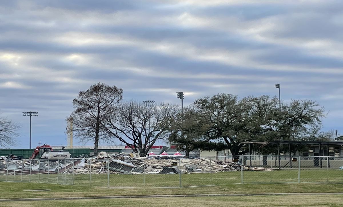 Custodial building demolition part of campus improvement plan