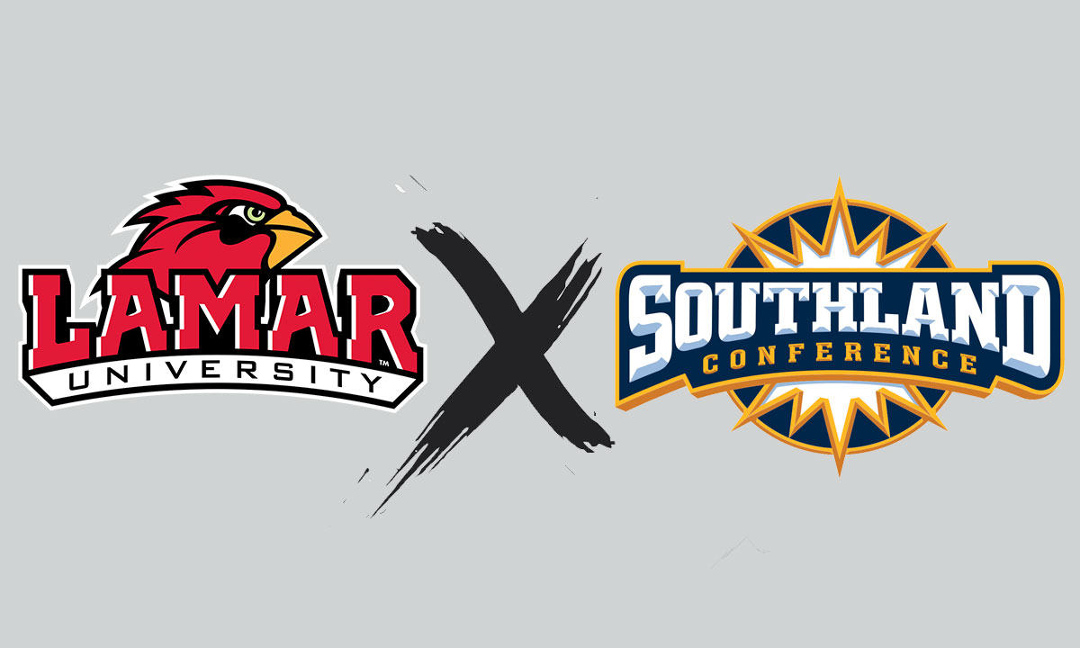 The WAC and Southland Conference logos.