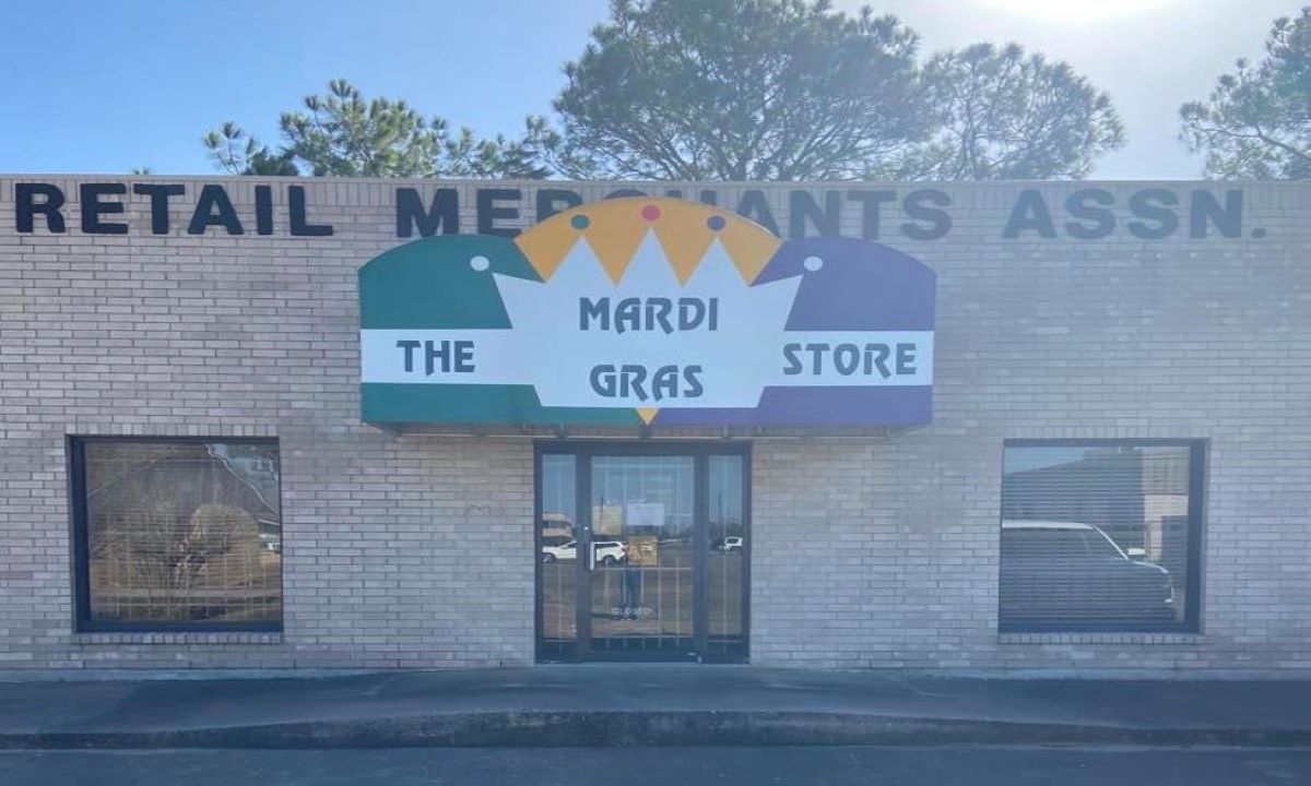 The Mardi Gras Store, located in Port Arthur, Texas.