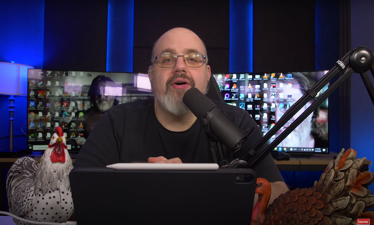 Behind the scenes of a tech channel