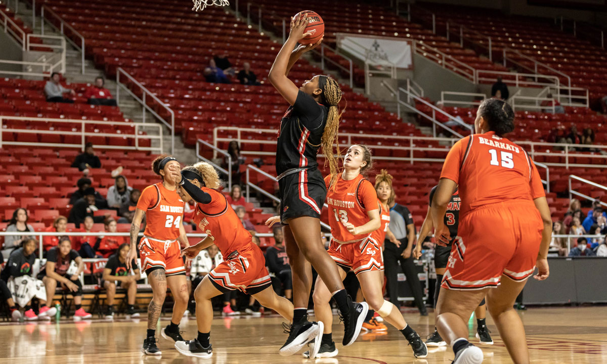 Lady Cards struggle to contain Lady Bearkats in home loss