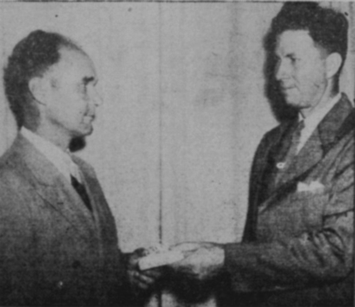 Wimberly Receives Gift
