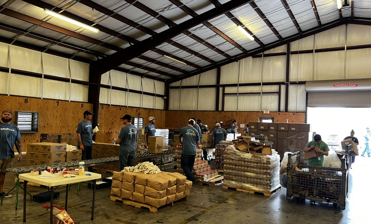 Organizations help feed needy