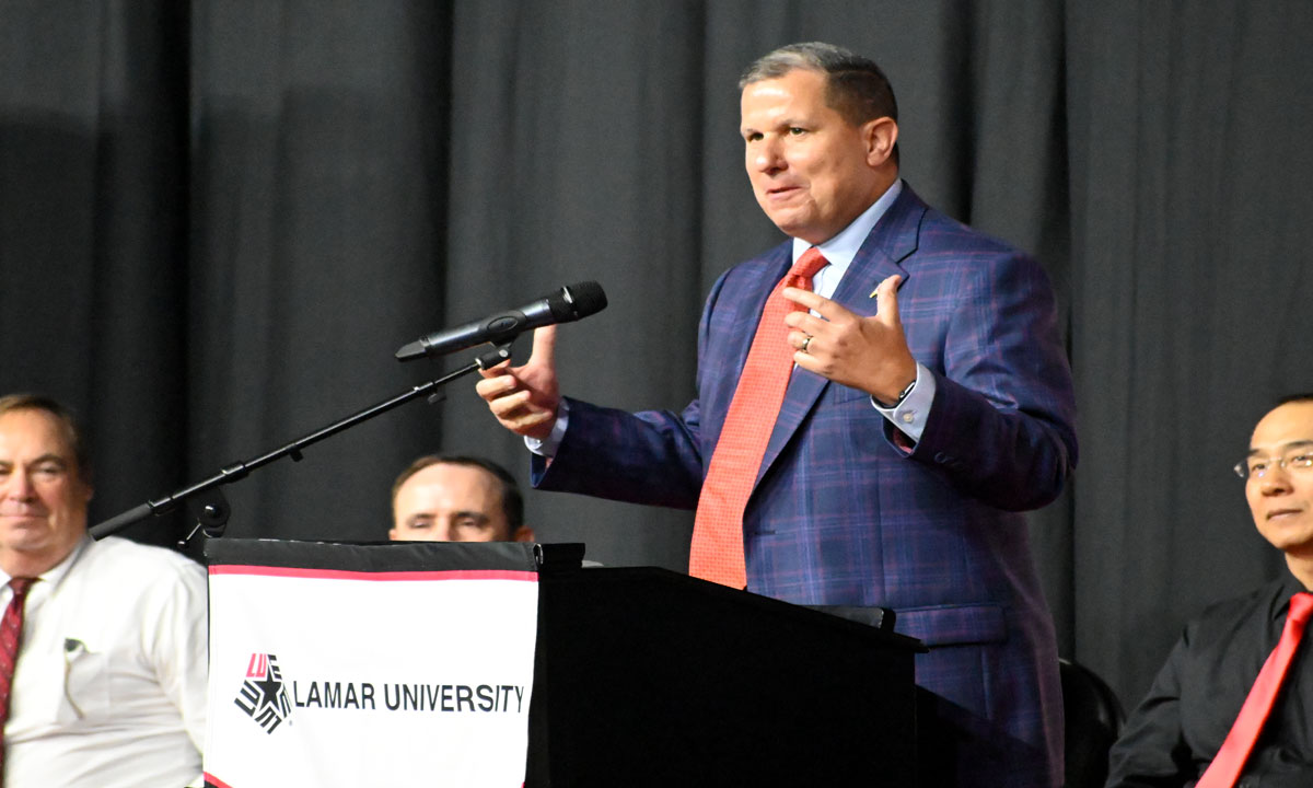 Lamar AD O'Malley gives athletics update