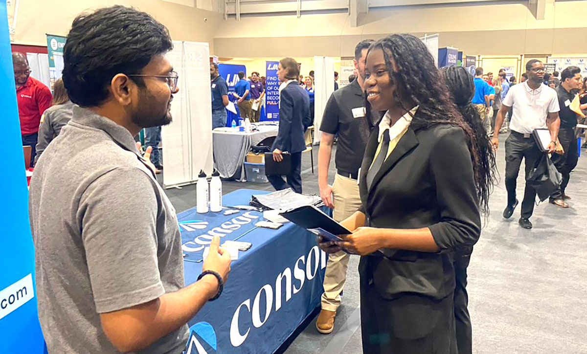 career fair