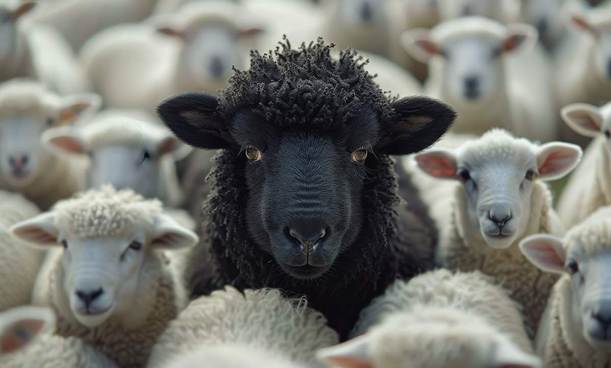 Being the black sheep