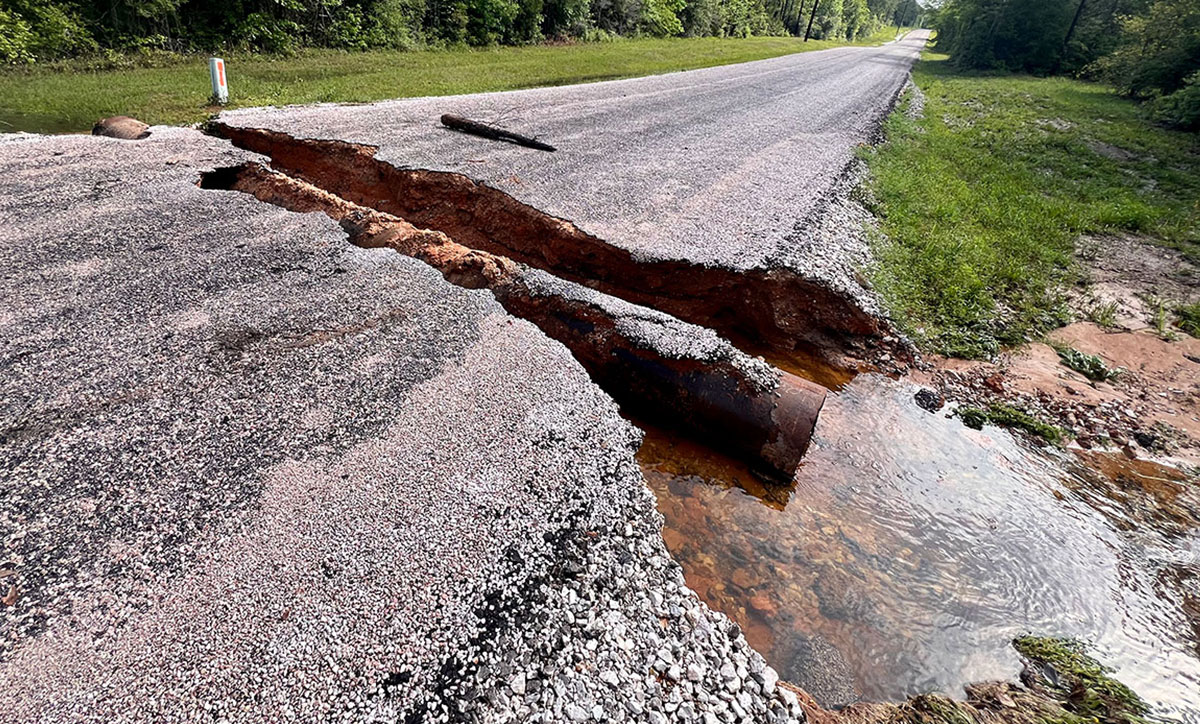 Kirbyville flooded after storms