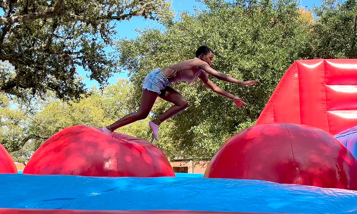 Students wipeout for centennial celebration