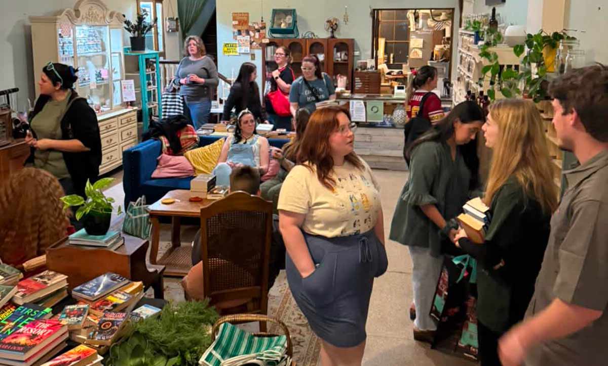 Venue hosts monthly book swap, social
