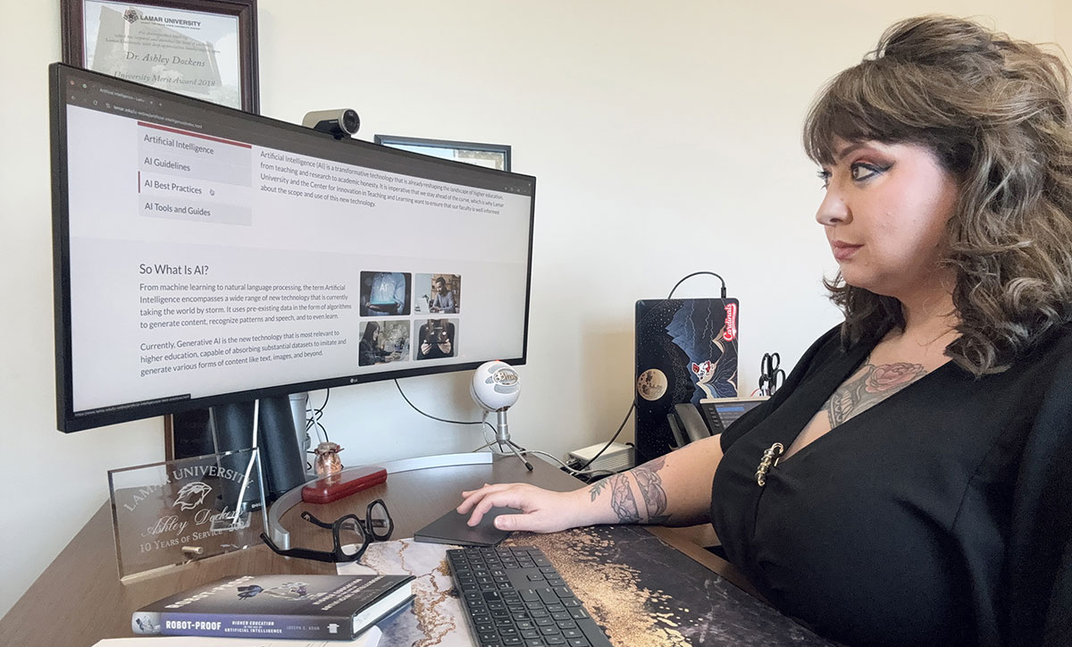 University embraces AI challenges