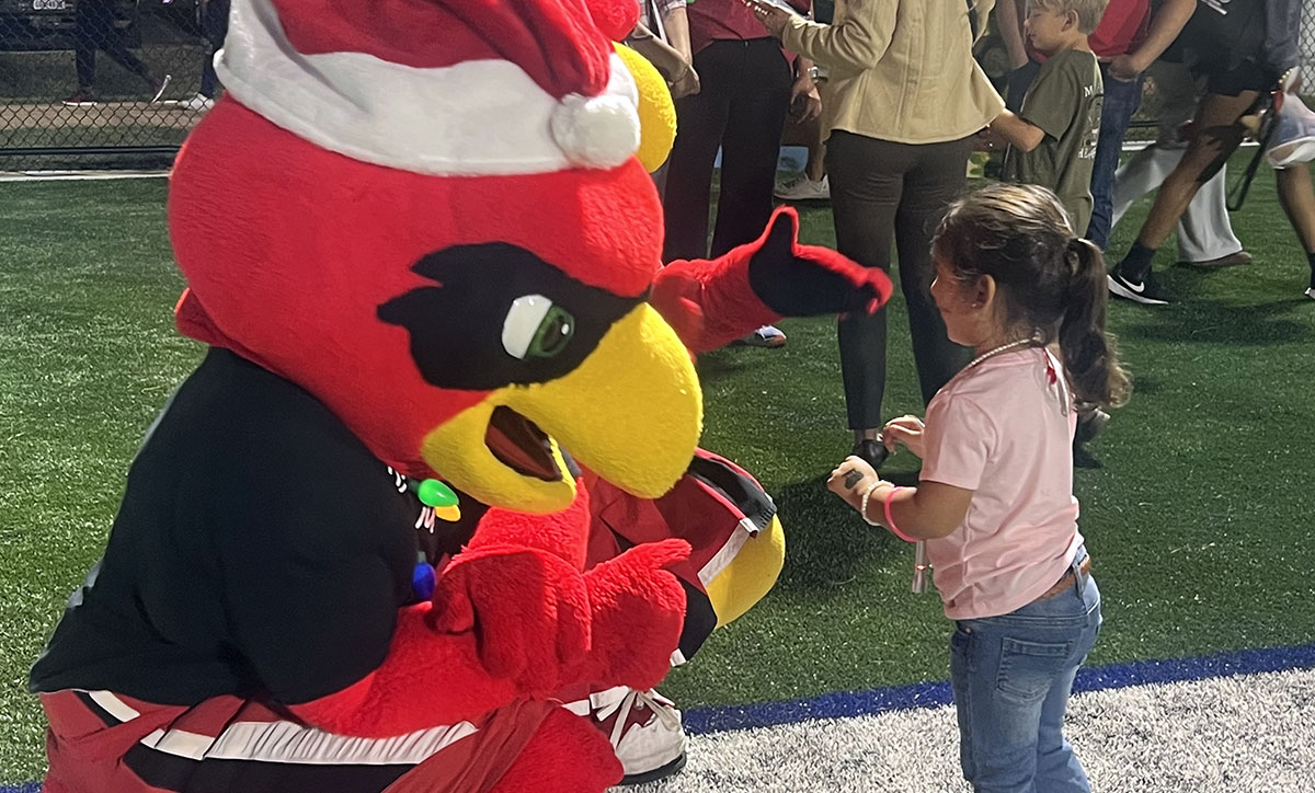 Cardinal Lights take flight