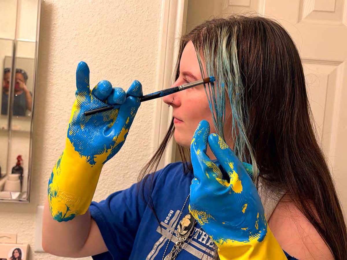 Dyeing for personality